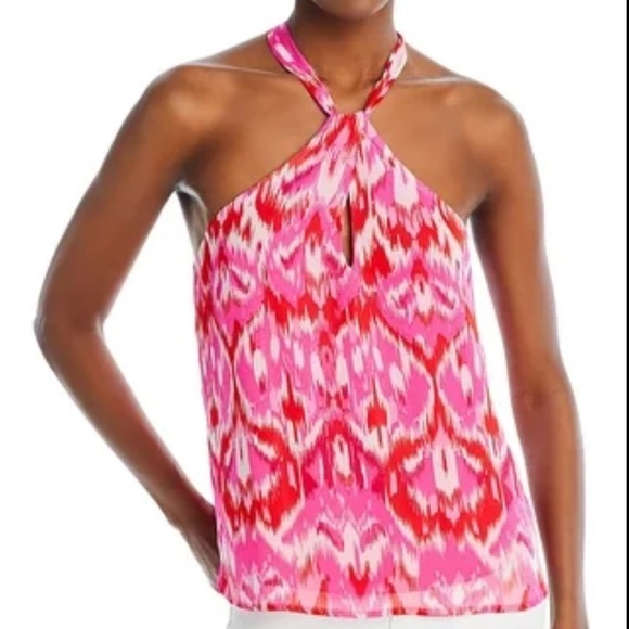 NWOT AQUA printed halter top Size XS/S - Picture 1 of 8